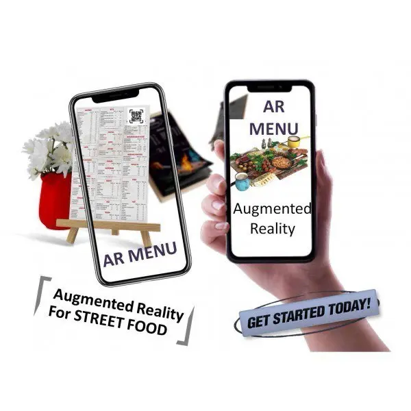 AR menu for coffe shop